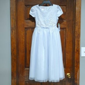 White Formal Dress Flower Girl